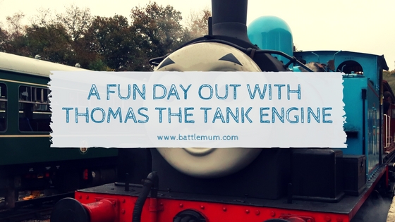 a fun day out with Thomas the tank engine - blog graphic
