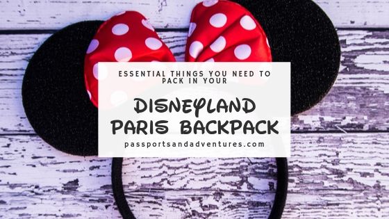 What I'm Bringing to Disneyland  Mom Essentials & Backpack - A