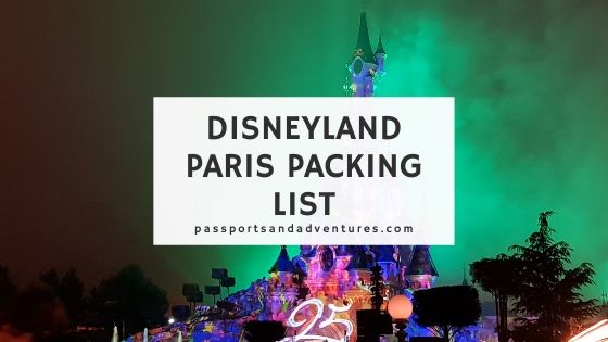 Disneyland Paris Packing List