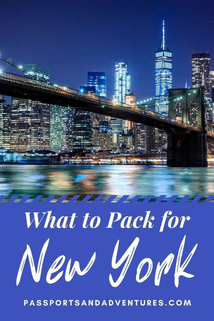 New York Packing List - Must Haves and Must Nots