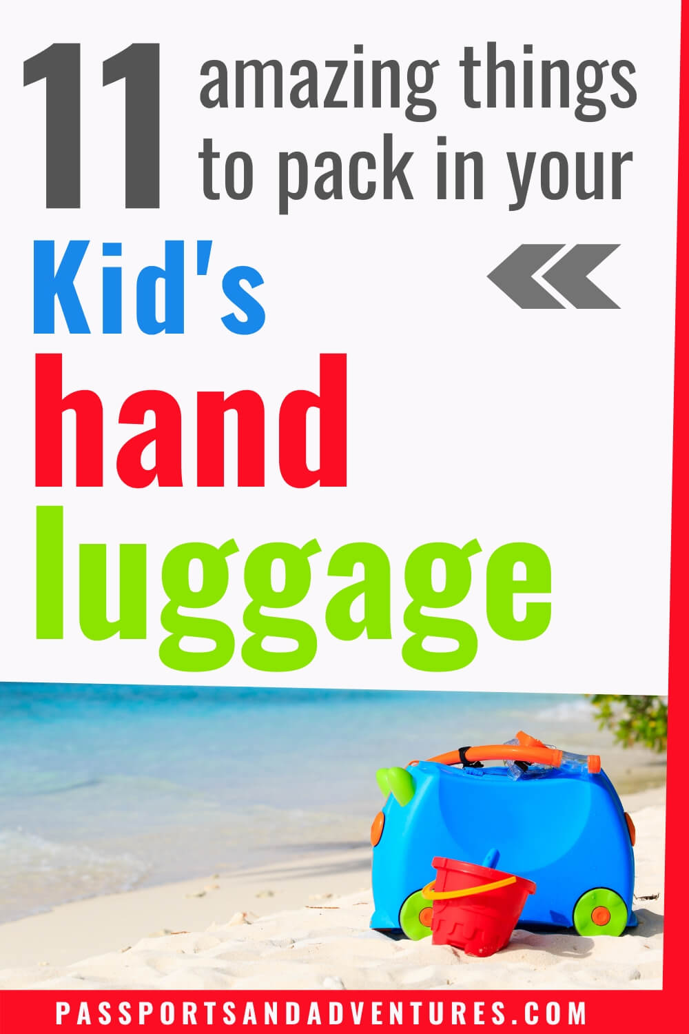 11 Awesome Hand Luggage Essentials For Young Kids