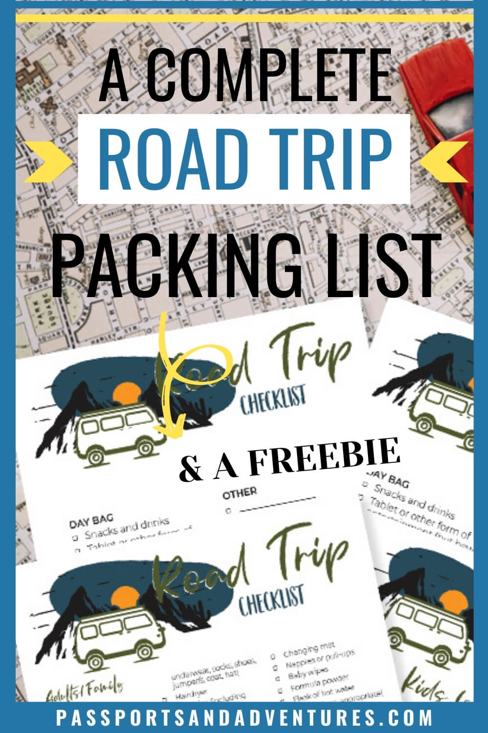 Road Trip Packing List for Families