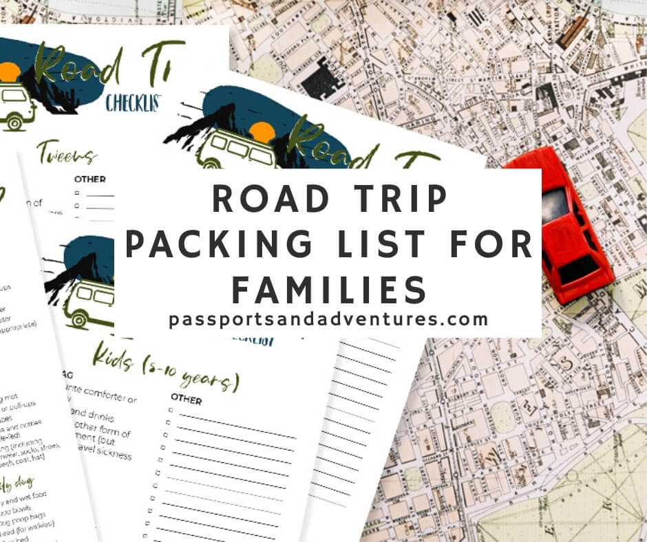 Road Trip Packing List for Families