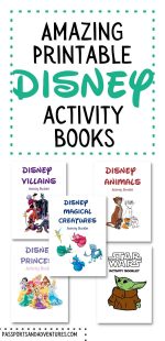 Disney Activity Printables - Free Disney Activity Book Printables
