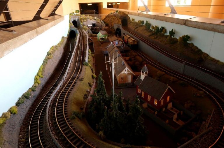 A picture of the Model Railway at the Brecon Mountain Railway