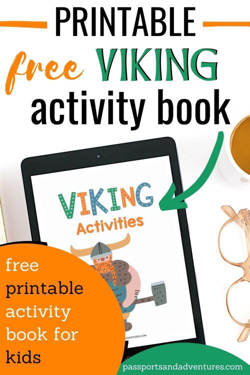 Fun Viking Activity Book Printable (6 Viking Worksheets)