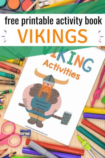 Fun Viking Activity Book Printable (6 Viking Worksheets)